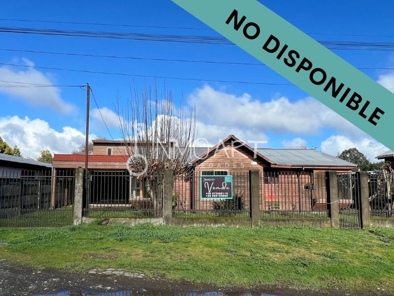 NO DISPONIBLE casa  en Sector Pillanlelbún, comuna de Lautaro